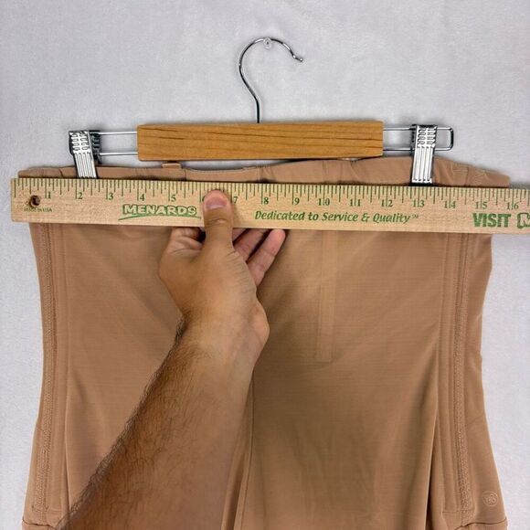Honey Love Nude Tan High Waisted Shaper Shorts Size 2X - Picture 5 of 12